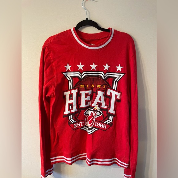 Hardwood Classic Miami Heat Sweater - Picture 1 of 4